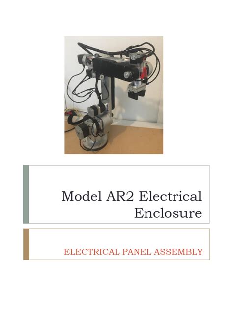 Model AR2 Electrical Enclosure 